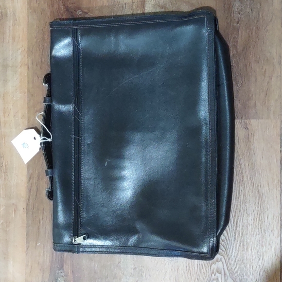 💼 Split Cowhide briefcase/bag with key - Picture 2 of 13